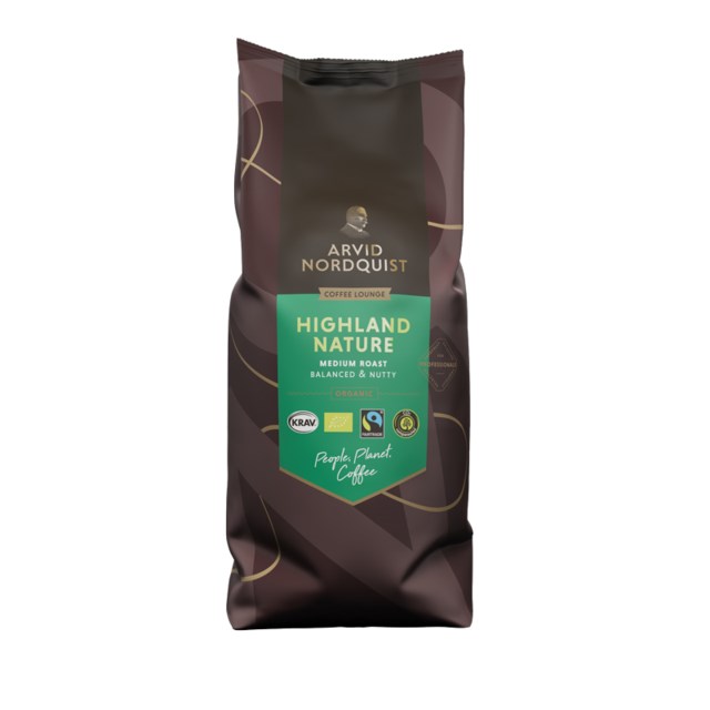Kaffebönor Coffee Lounge Highland Nature 6 x 1kg - 6x1kg - 1
