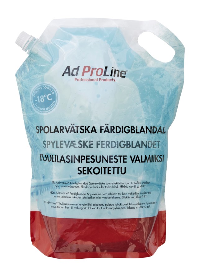 Spolarvätska färdigblandad -18C,  3L - 3L - 1