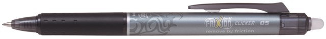 Kulpenna Pilot Frixion Clicker 0,5 svart - 0,5mm - 1