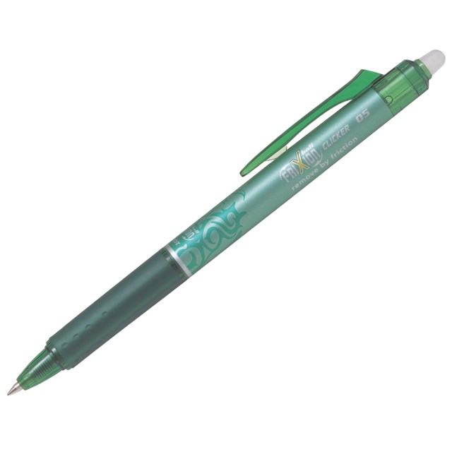 Kulpenna Pilot Frixion Clicker 0,5 grön - 0,5mm - 1