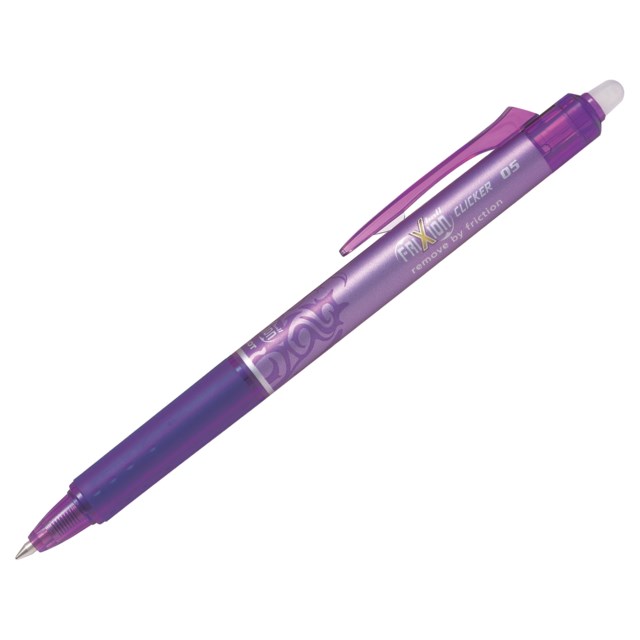 Kulpenna Pilot Frixion Clicker 0,5 lila - 0,5mm - 1