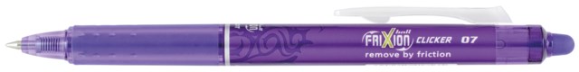 Kulpenna Pilot Frixion Clicker 0,7 lila - 0,7mm - 1