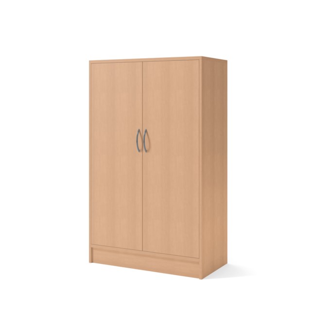 Skåp med dörrar 1325x805x415 bok - 1325x805x415mm - 1