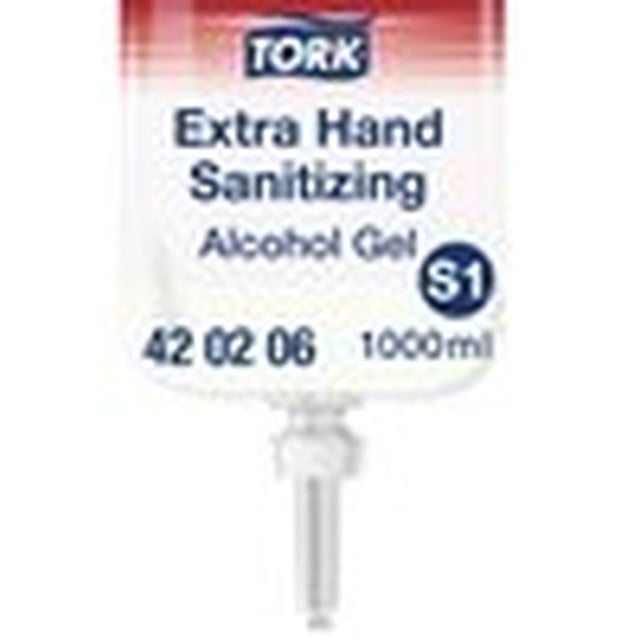 Handdesinfektion Tork Extra Alcohol gel S1 1L - 1L - 1