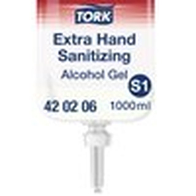 Handdesinfektion Tork Extra Alcohol gel S1 1L - 1L - 1