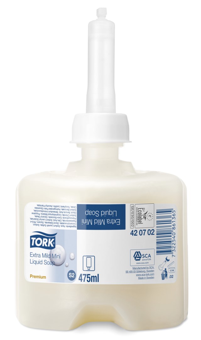 Tvål Tork Extra Mild Mini S2 475 ml - 475ml - 1