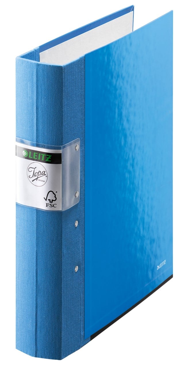 Gaffelpärm Leitz WOW A4 60mm blå - D104 - 1