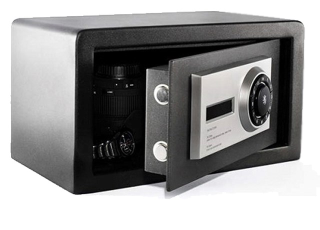 Kassaskåp Secura SP 20E - 200x350x200mm - 1