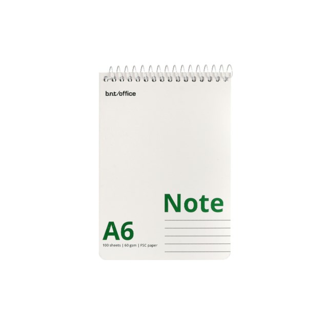 Spiralblock A6 60g linjerat - A6 Linjerat - 1