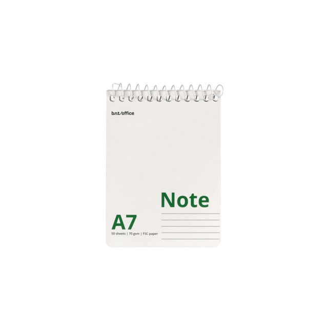 Spiralblock A7 60g linjerat - A7 - 1