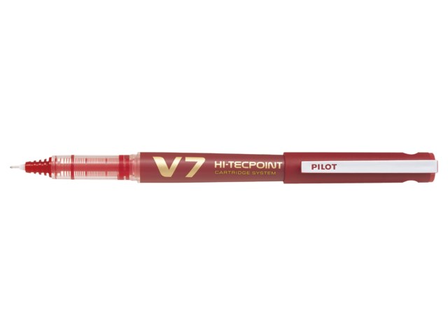Rollerpenna Pilot BG Hi-Tecpoint V7 röd - 0,7mm - 1
