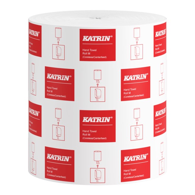 Torkpapper Katrin Classic M Coreless 1-lags 320m 6rl/fp - 320m - 1