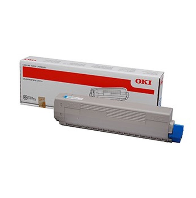 Lasertoner Oki C822/831/841 cyan - 1
