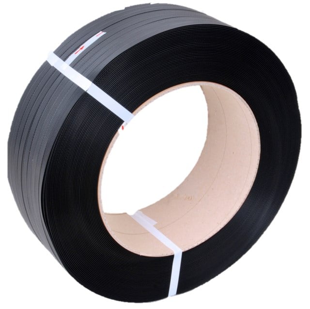 Packband PP-1580 15 x 0,80mm x 1500m svart - 15x0,80mmx1500m - 1