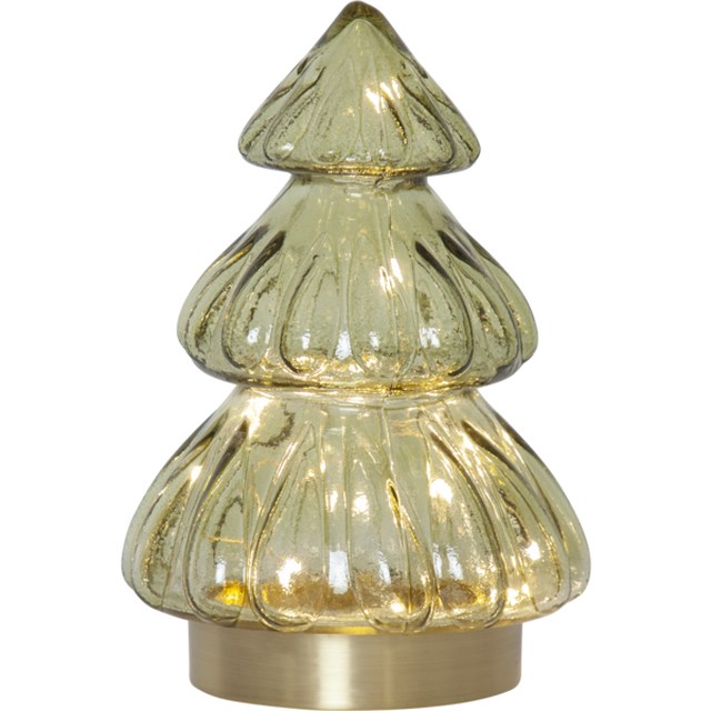 Glasdekoration Abete Grön 20cm - 1