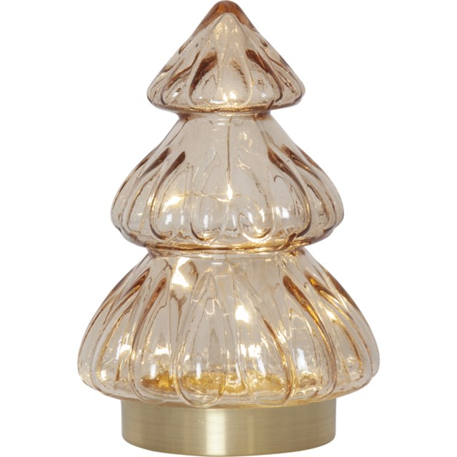 Glasdekoration Abete Beige 20cm - 1