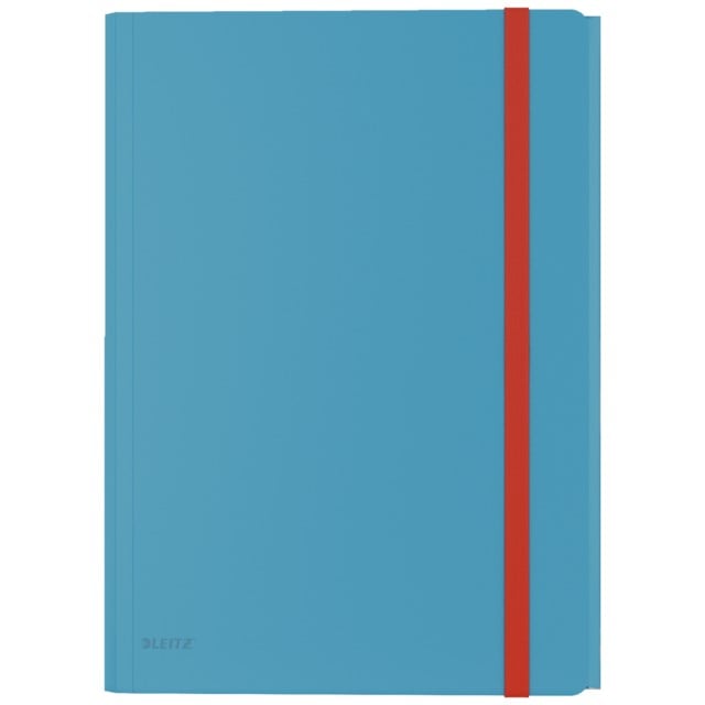 Snoddmapp Leitz Cosy PP A4 3-klaff blå - A4 - 1