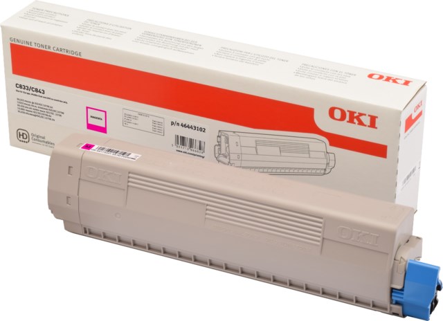 Lasertoner OKI C833/843 magenta - 1