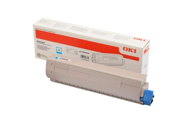 Lasertoner OKI C833/843 cyan - 1
