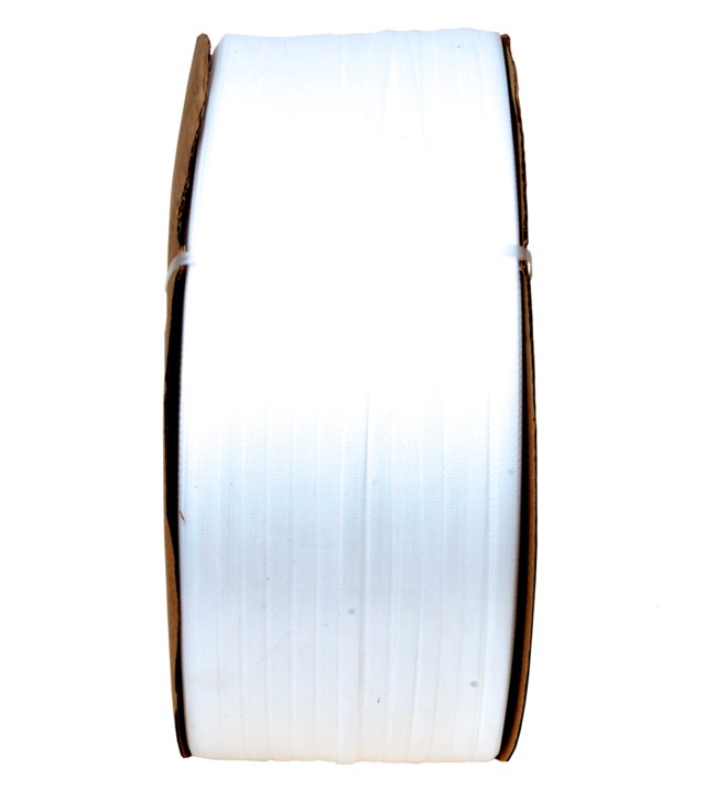 PP-band 12x0,55mmx3000 m vit - 12x0,55mmx3000m - 1