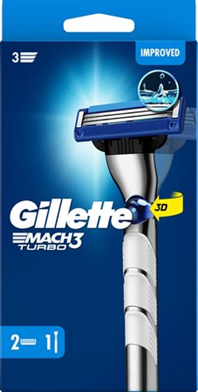 Gillette Mach3 Turbo Rakhyvel Män 1 st - 1