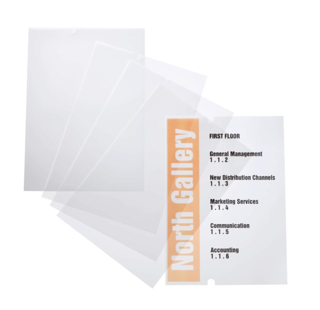 CRYSTAL SIGN 210x297 (A4 stående) refill 10st - 1