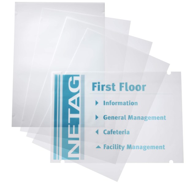 CRYSTAL SIGN 297x420 (A3 stående) refill 10st - 1