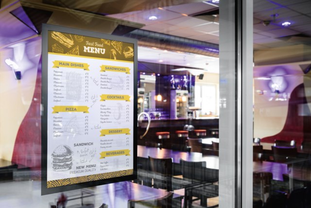 Inforam Duraframe Sun statisk A3 svart 2st/fp - A5 - 1