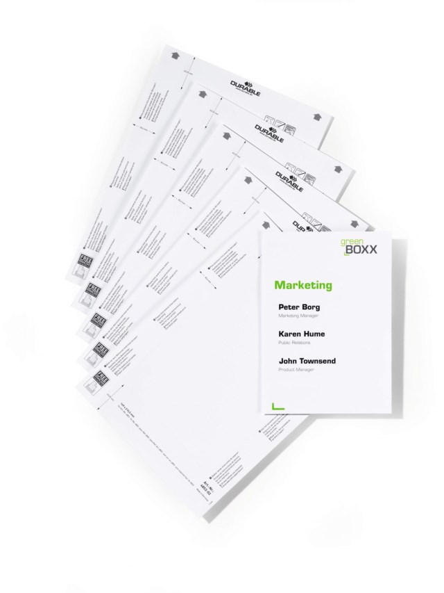 INFO SIGN 149x210,5 (A5 stående) refill 10st - 1