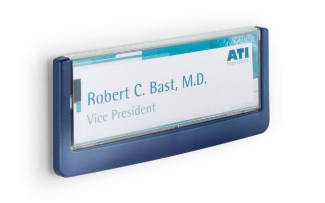 Dörrskylt Durable CLICK SIGN, fägad ram, 149x52,5 mm - 1