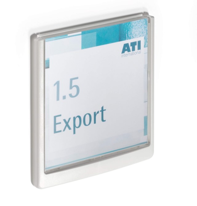 Dörrskylt Durable CLICK SIGN, 149x148,5 mm, klickram - 1