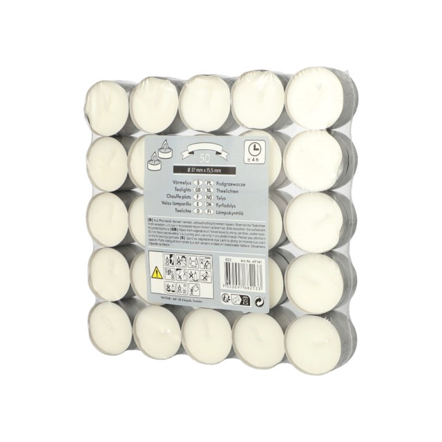 Värmeljus Ø 37,2x15,5 mm 50/fp - Ø37,2x15,5mm - 1