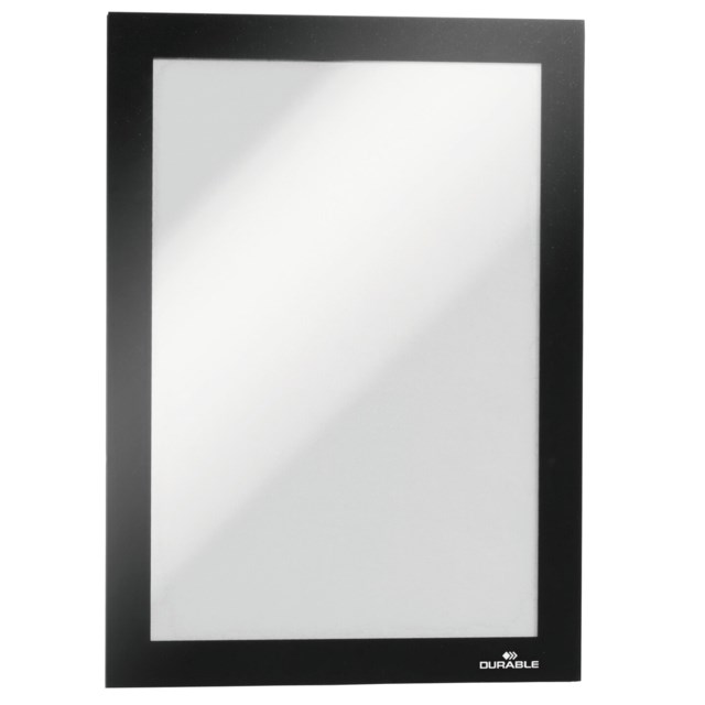 Magnetram Durable Duraframe A5, svart, 5 st/fp - A4 - 1