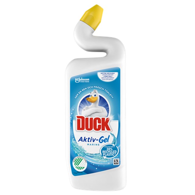 Sanitetsrent Wc Duck aktiv-gel, Marine 750ml - 750ml - 1