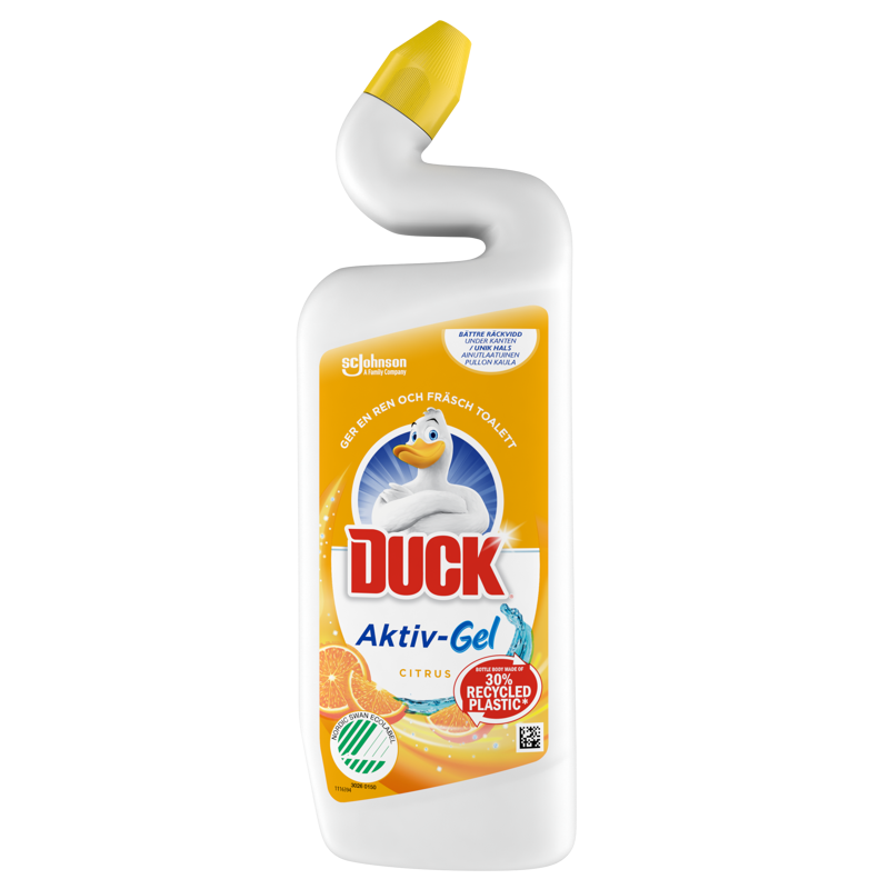 Toalettrengöring Duck Aktiv-Gel Citrus, 750 ml - Städ & Hygien - Rengöringsmedel & Städkem - Sanitetsrengöring