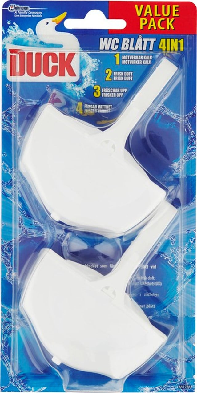 WC Duck blått 2x40g/fp - 1