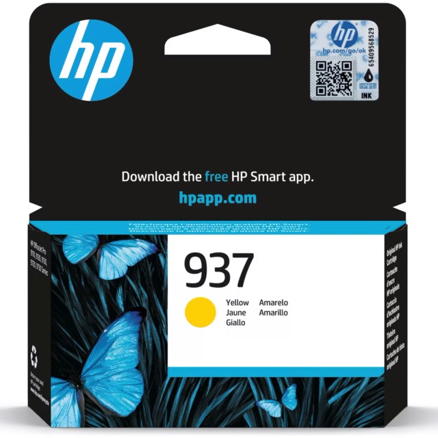 Ink-jet HP 937 gul - 1