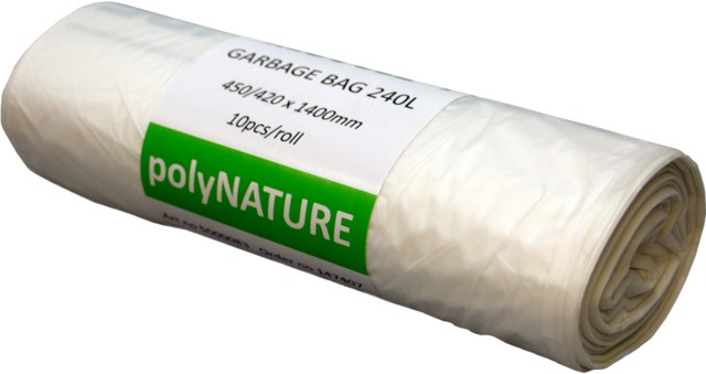 Sopsäckar polyNATURE 240 l 10/fp - 240L - 1