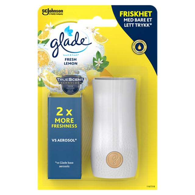 Glade Touch&Fresh Lemon Holder 6x10ml - 1