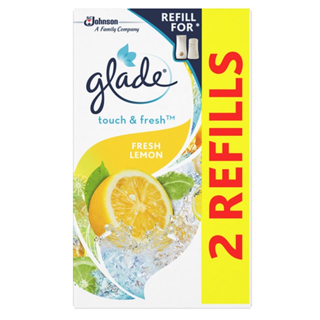 Luftfräshcare Glade fresh lemon refill 12x10ml/fp - 12x10ml - 1