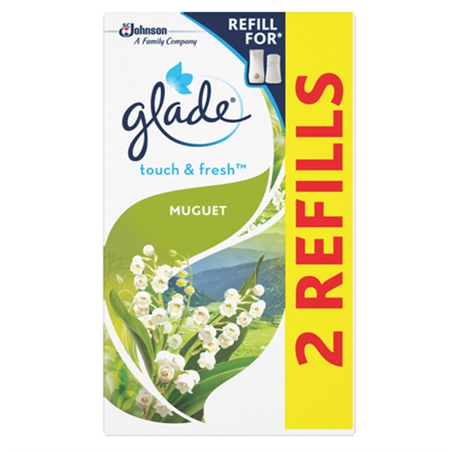 Glade Touch&Fresh Muguet Refill 12x10ml - 1