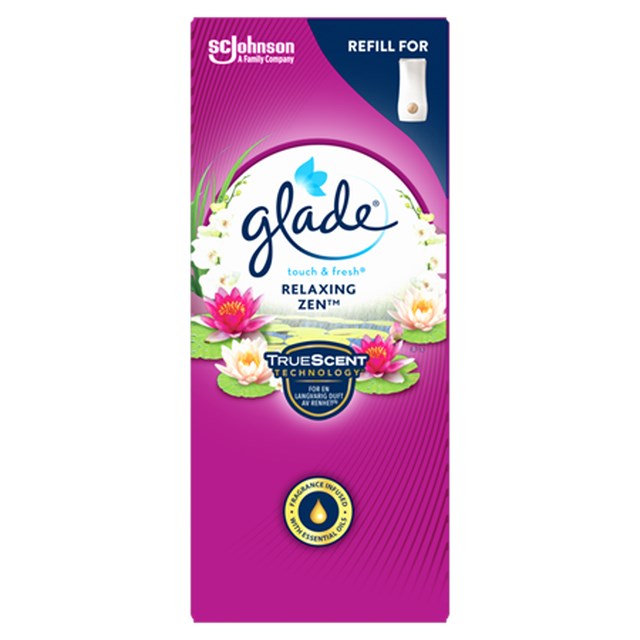 Glade Touch&Fresh Relaxing Zen Refill 12x10ml - 1