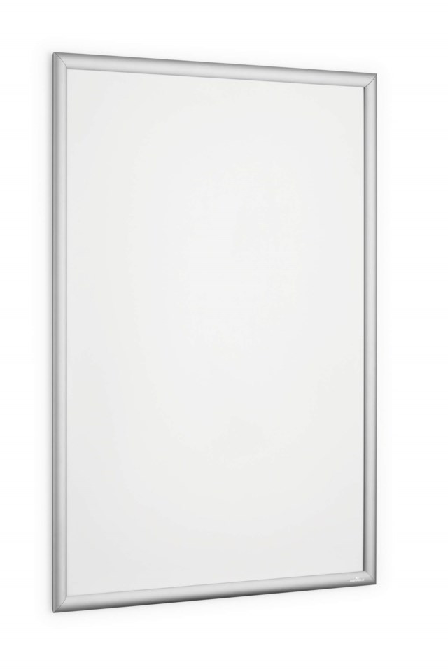 Snäppram Durable Aluminium A1, silver, 25 mm profil - 1