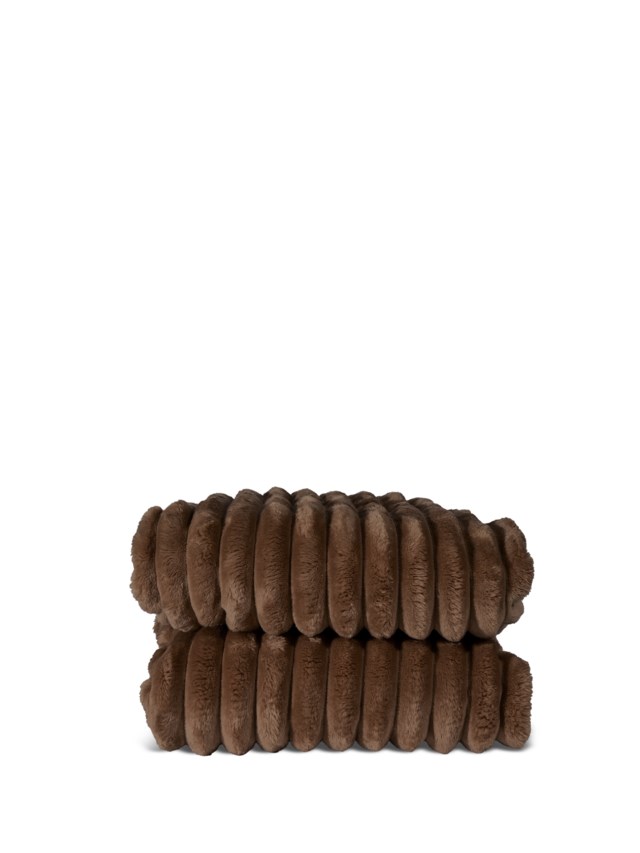 Esther Fleecepläd, Mörkbrun - 1