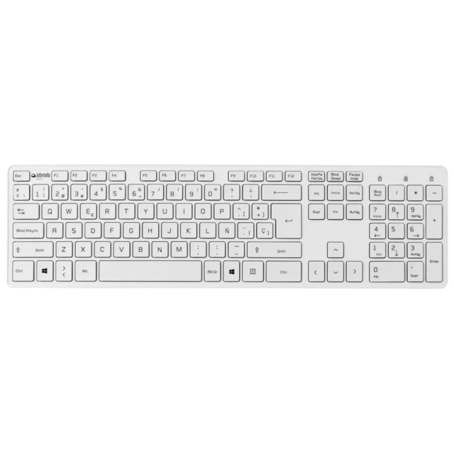 Tangentbord Jobmate Slim silver - 1