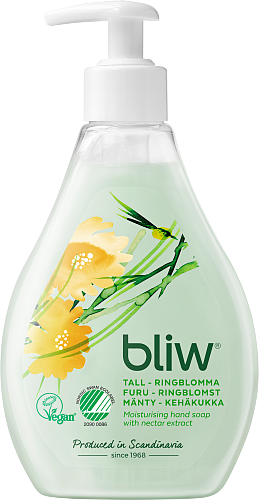 Handtvål Bliw Tall & Ringblomma, pump, 300 ml - Städ & Hygien - Tvål & Kroppsvård - Tvål flytande