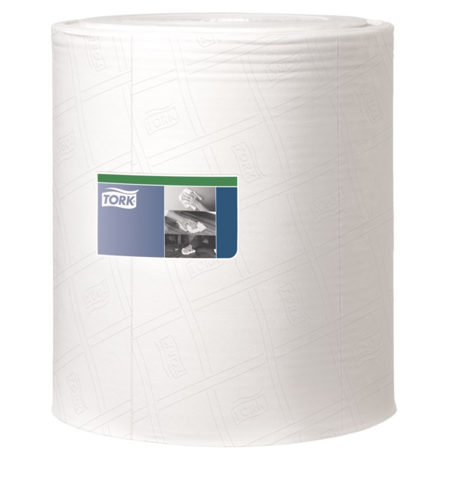 Rengöringsduk Tork W1 nonwoven perforerad 380m 1000ark/rulle - 380m - 1