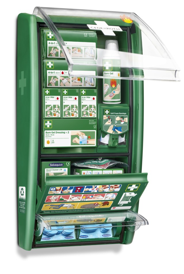Första Hjälpen-och Brännskadestation Cederroth (51011003) - 1