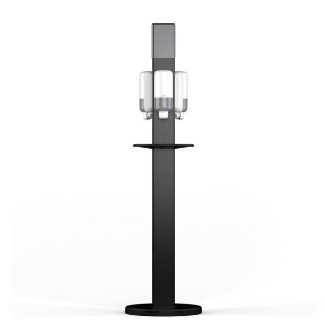 Hygienställ Tork för tre dispenser - 1