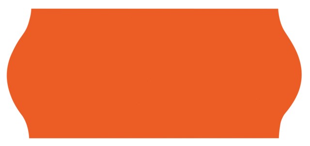 Prismärkningsetikett 22 x 12mm röd G2 - 22x12mm - 1